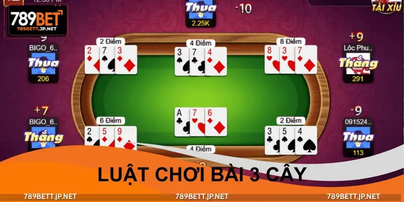Nắm vững luật đánh 3 cây để nhập cuộc dễ dàng