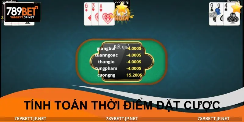 Tính toán kỹ thời điểm đặt cược để rinh thưởng hậu hĩnh