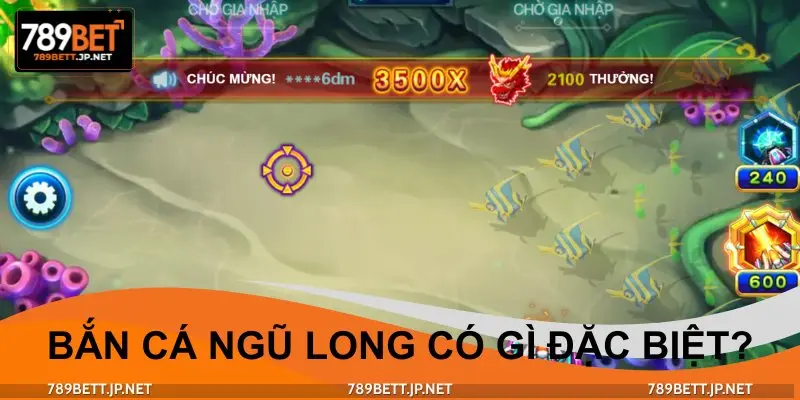 Trò chơi bắn cá Ngũ Long cực Hot