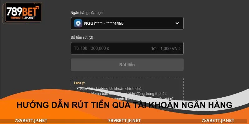 Quy trình 5 bước rút tiền nhanh gọn qua thẻ ngân hàng