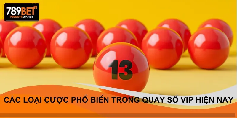 Các loại cược phổ biến trong quay số VIP hiện nay